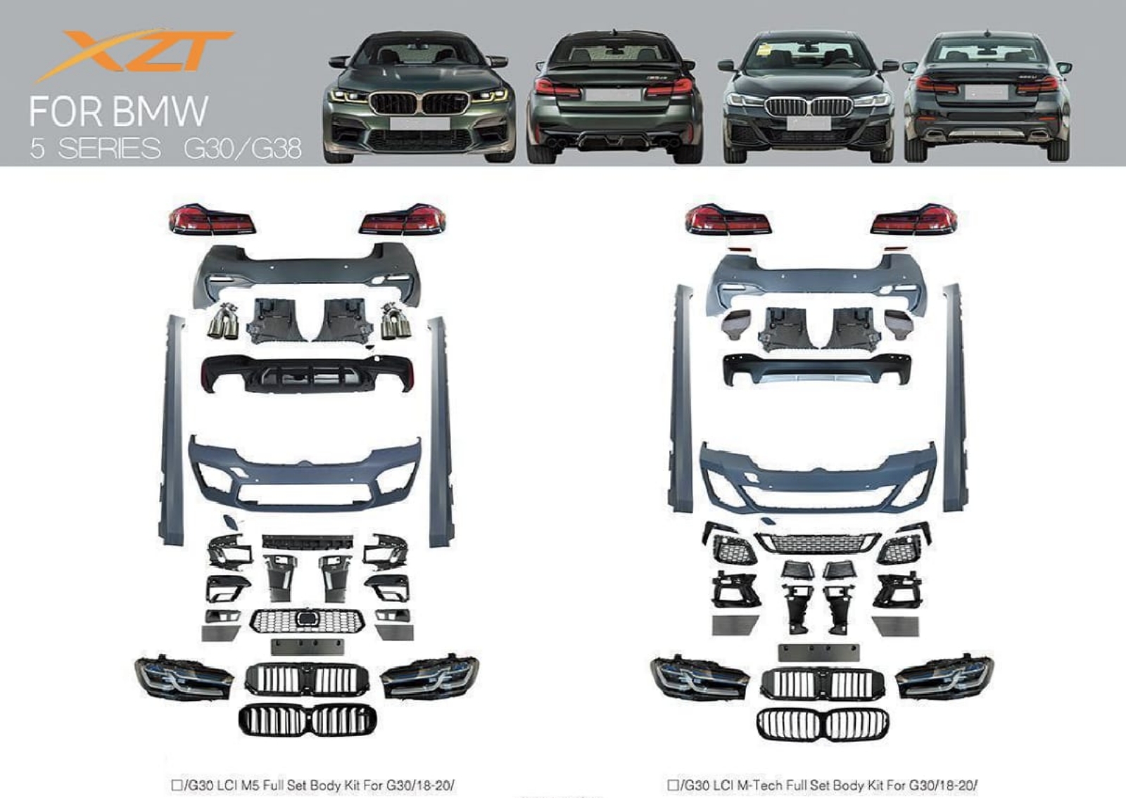 BMW 5 SERIES G30/G38 BODYKIT