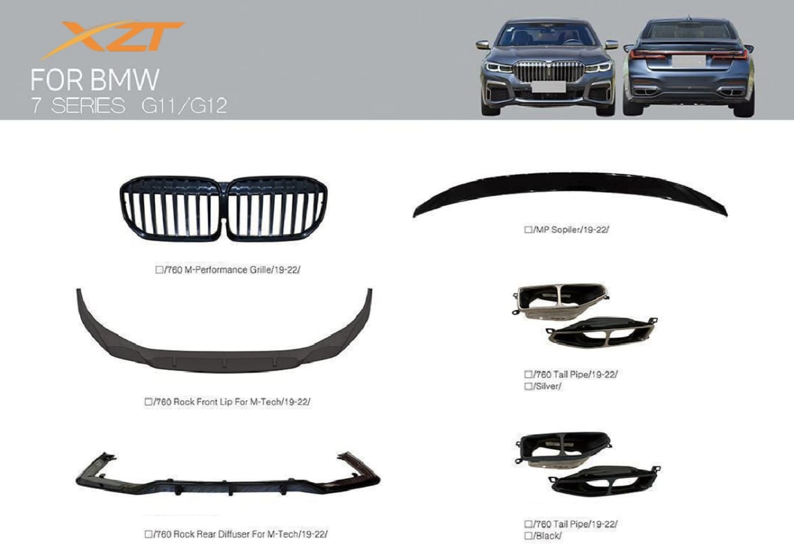 BMW 7 SERIES G11/G12 BODYKIT