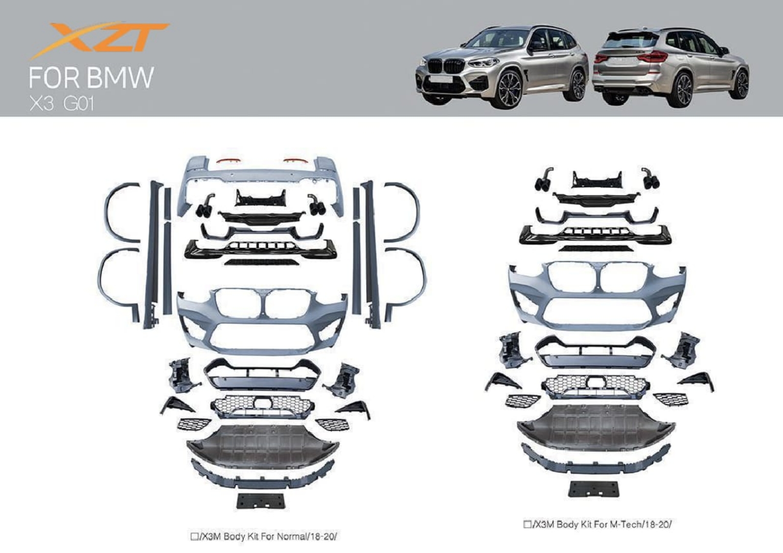 BMW X3/G01 BODYKIT