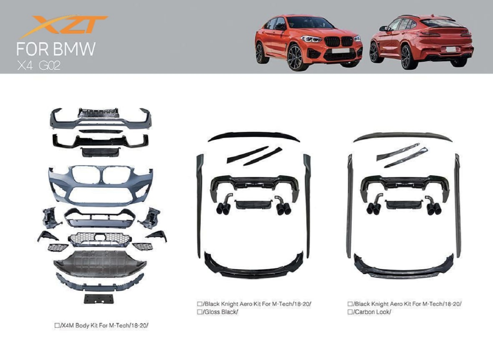 BMW X4/G02 BODYKIT