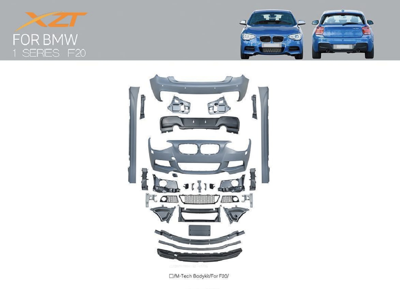BMW 1 SERIES /F20 BODYKIT