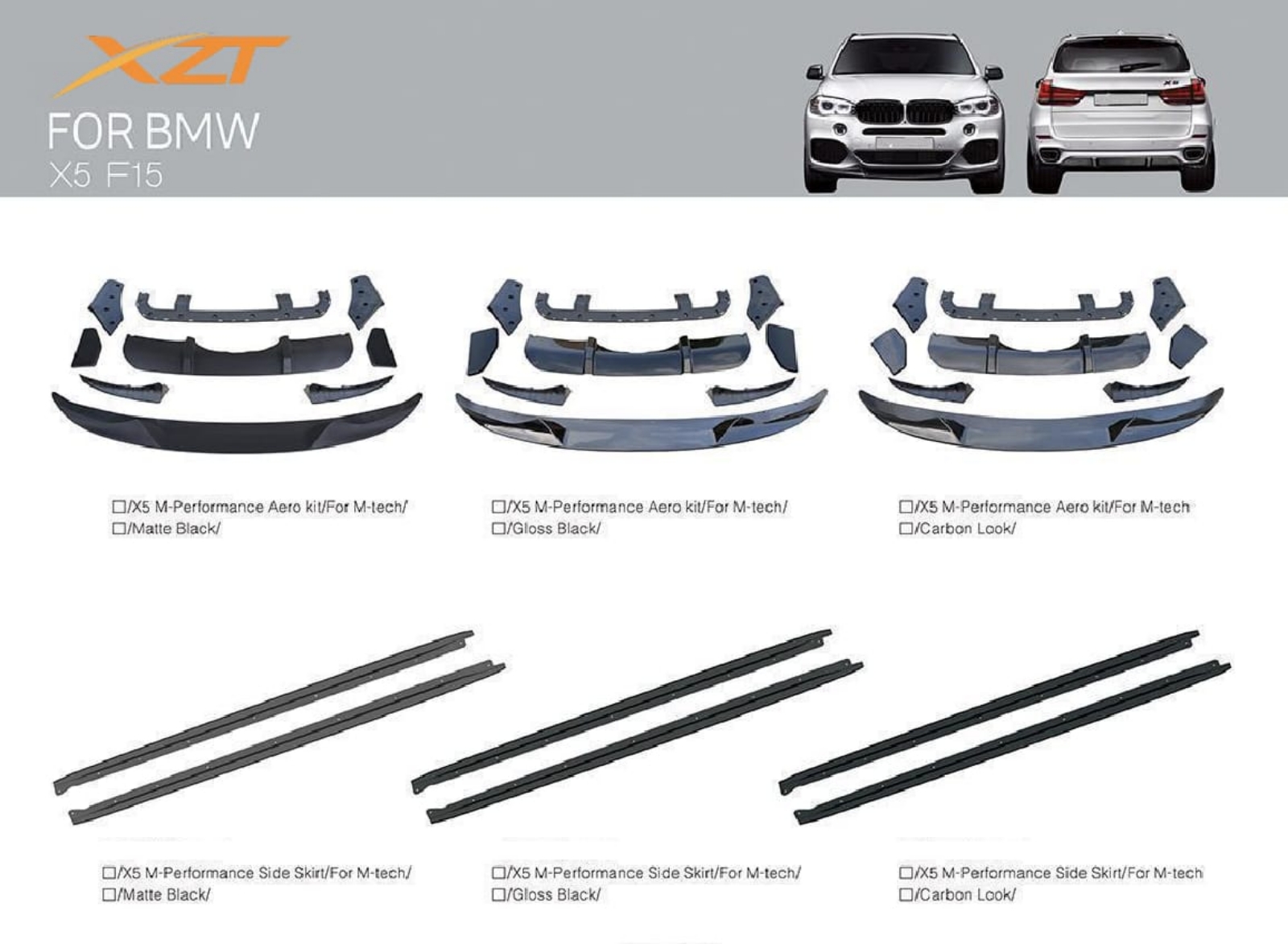 BMW X5/F15 BODYKIT