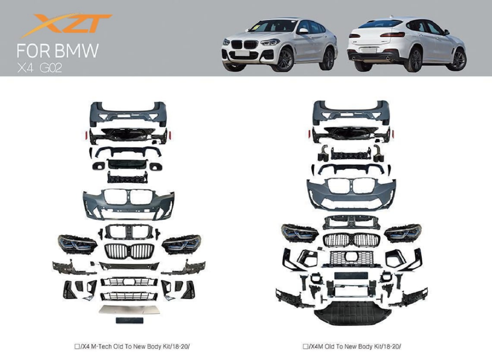 BMW X4 G02 BODYKIT