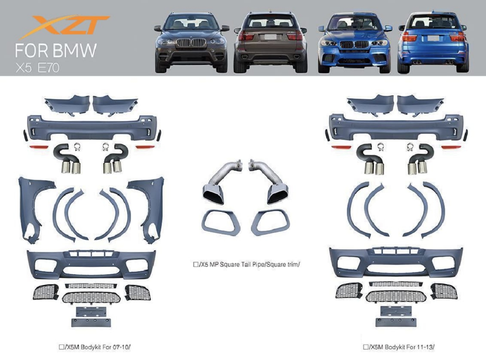 BMW X5/E70 BODYKIT