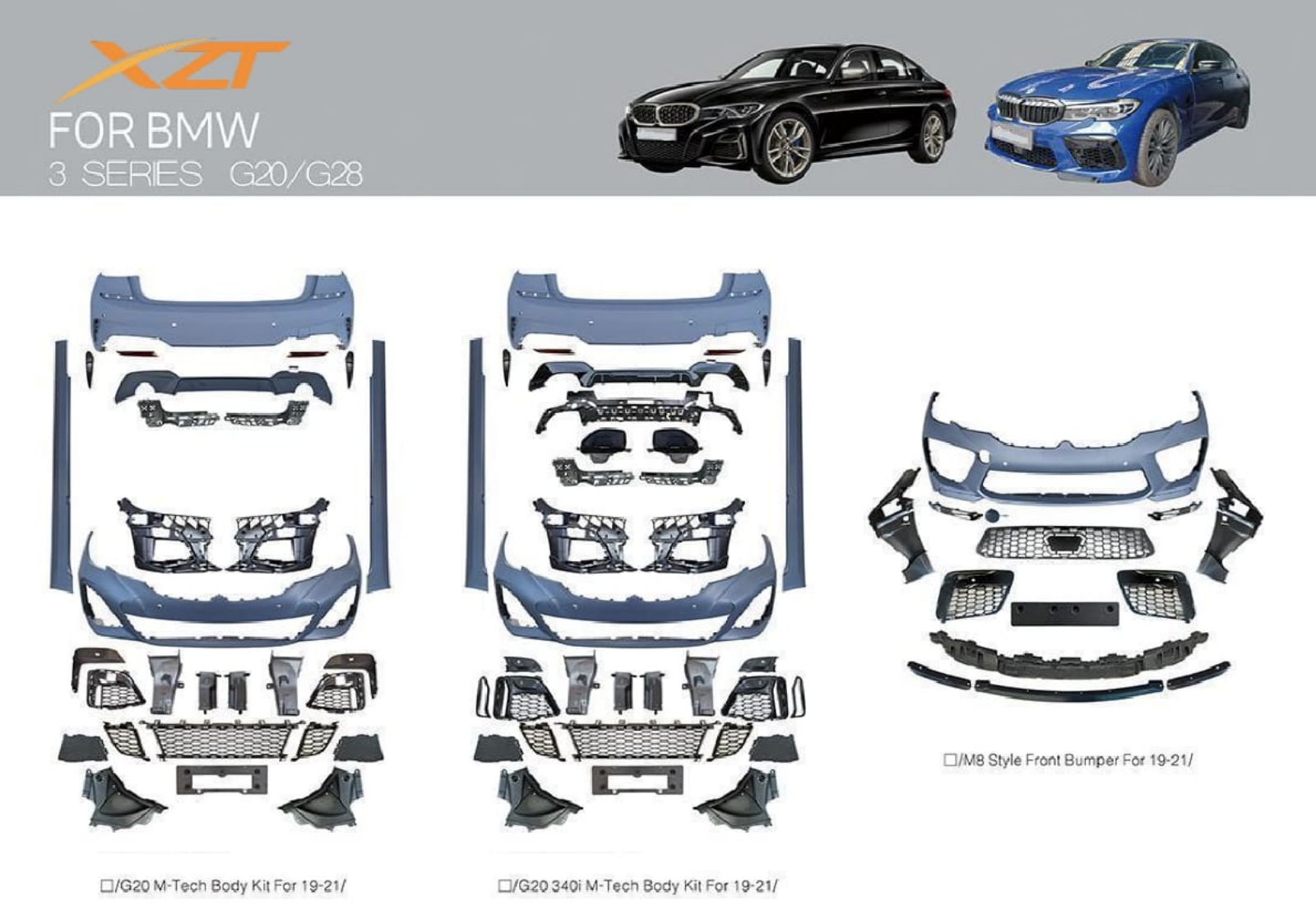 BMW 3 SERIES G20/G28 BODYKIT