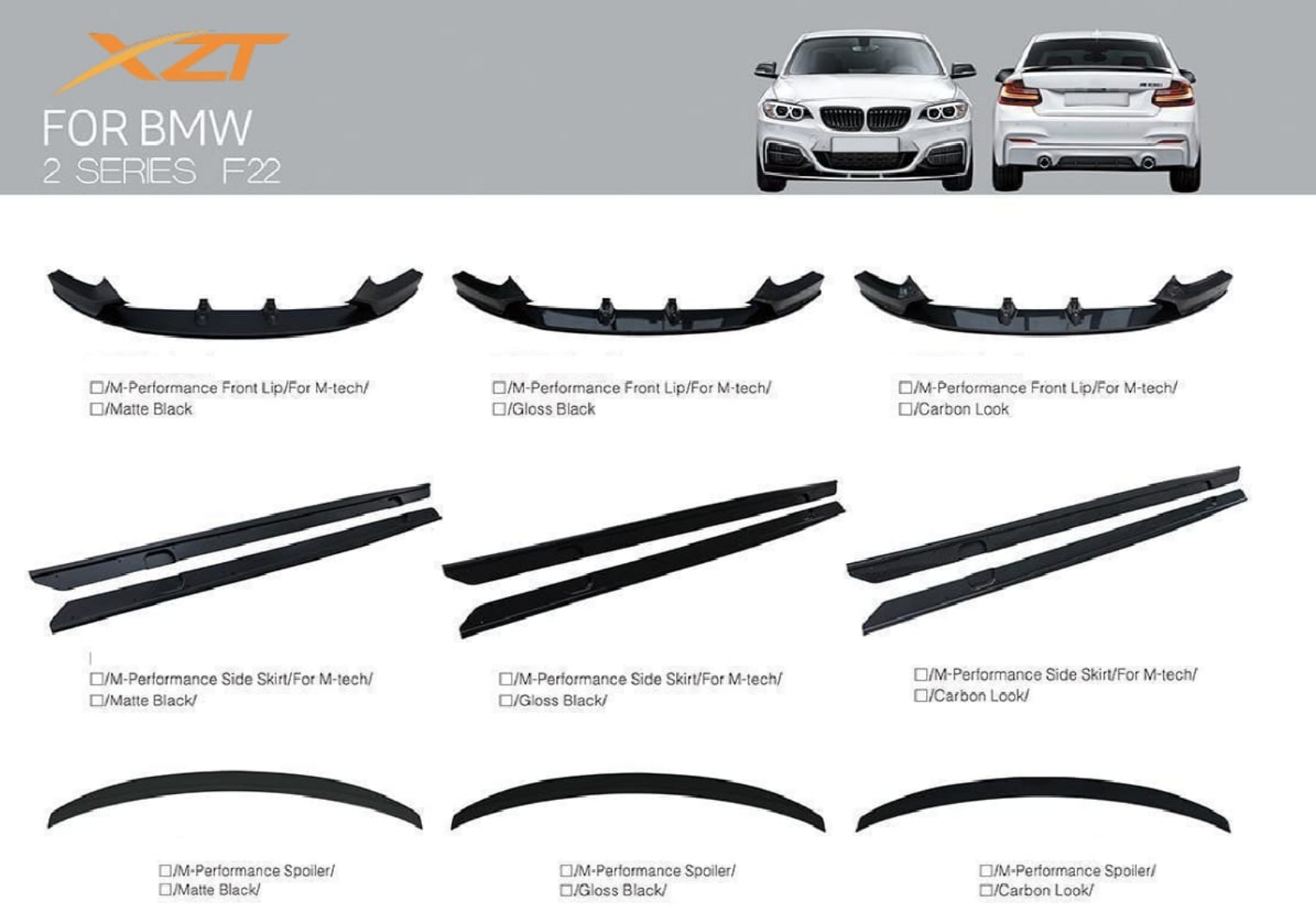BMW  2 SERIES F22 BODYKIT