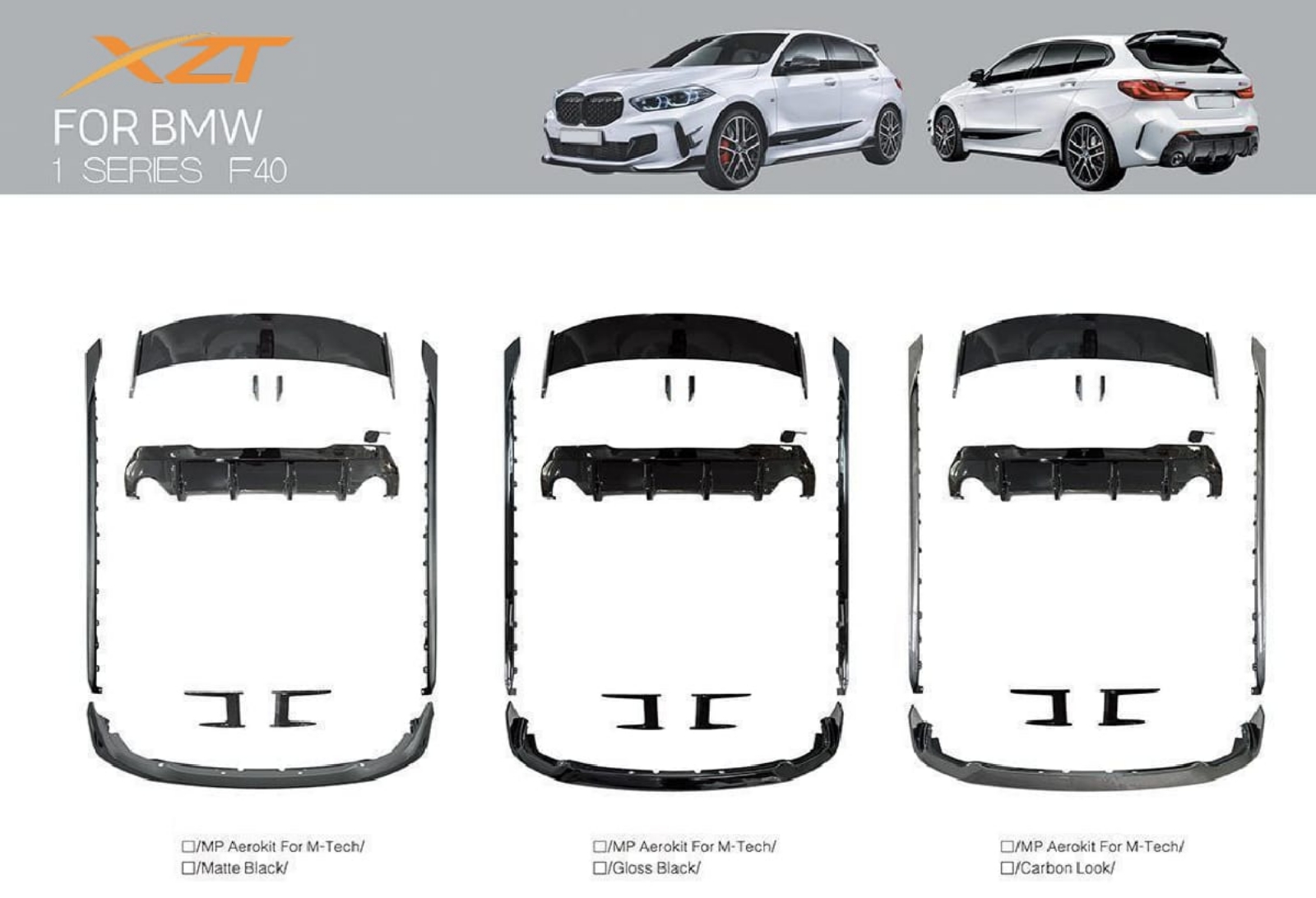 BMW 1 SERIES F40 AEROKIT BODYKIT