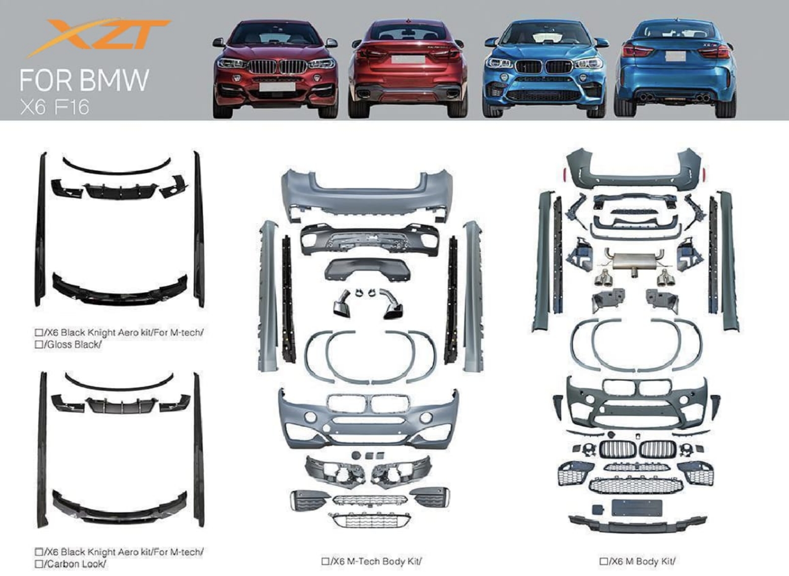 BMW X6/F16 BODYKIT