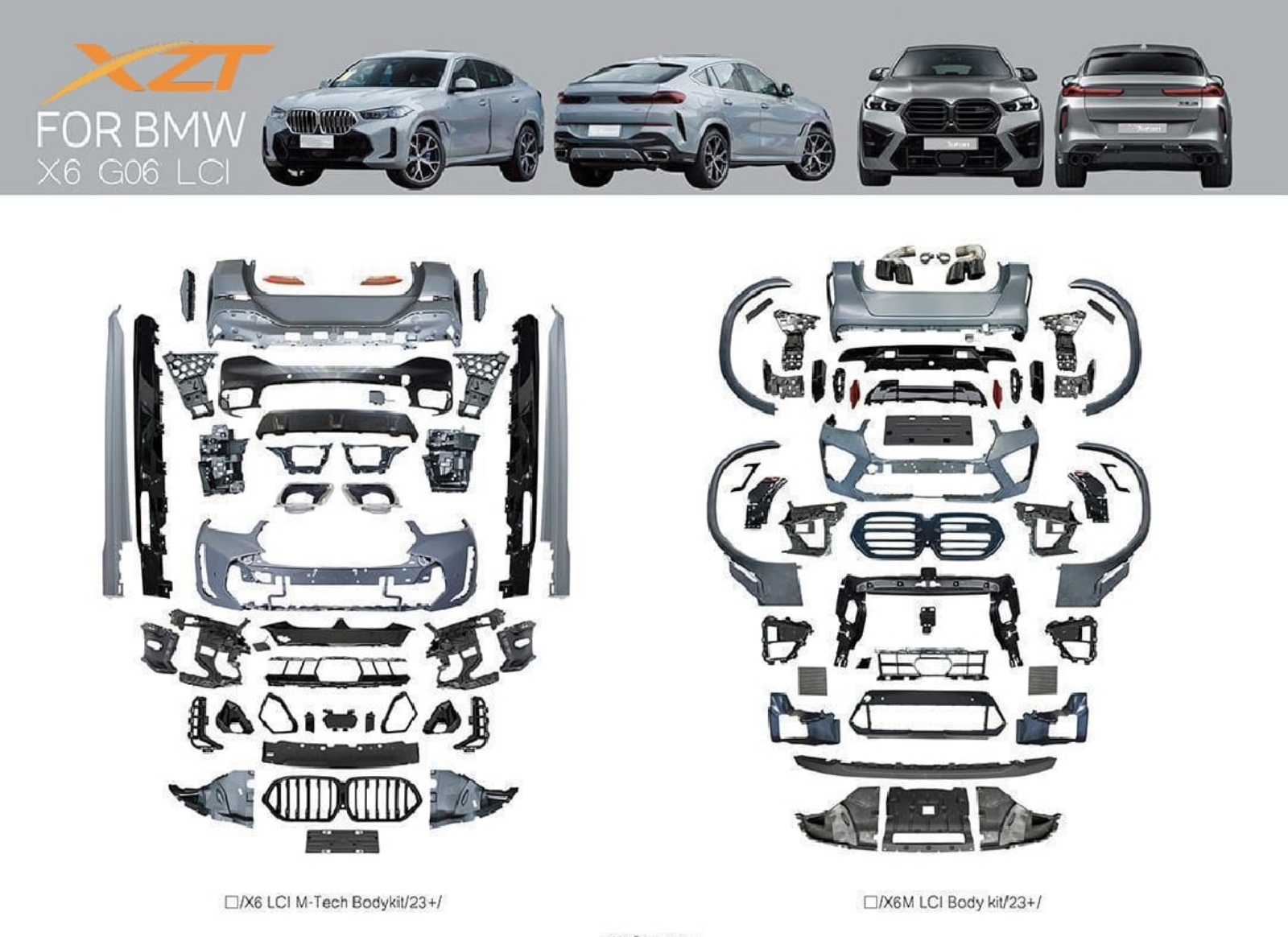 BMW X6 G06 LCI BODYKIT