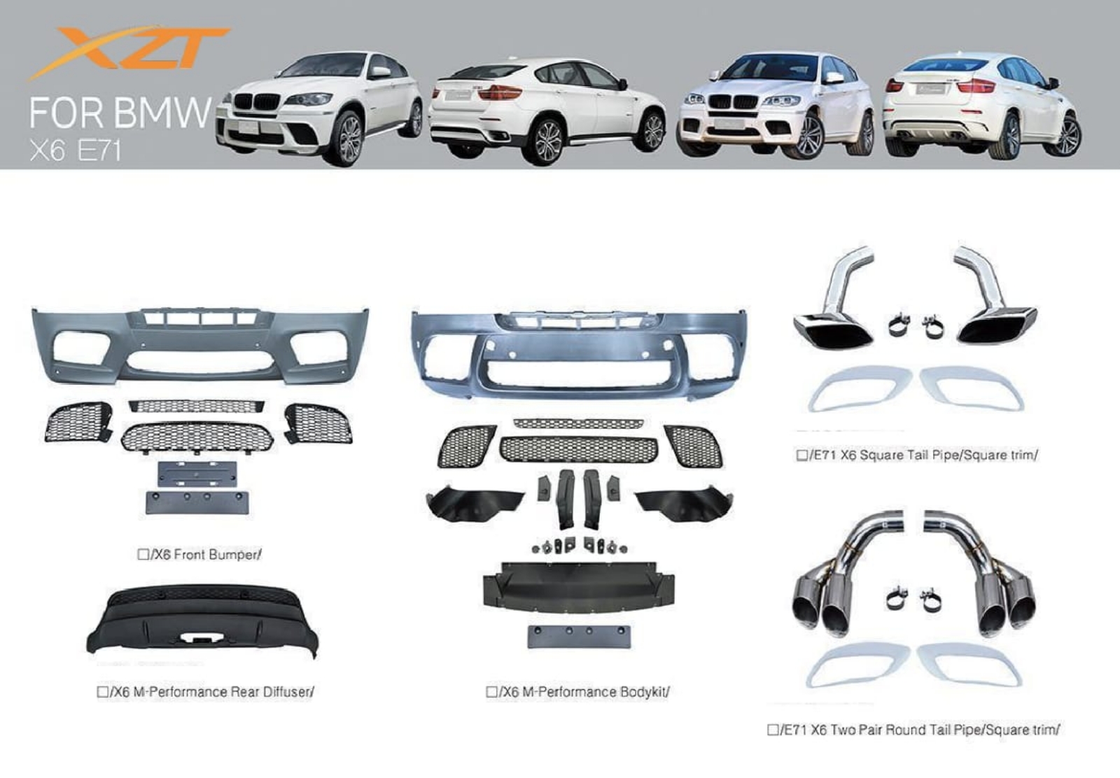 BMW X6 / E71 BODYKIT