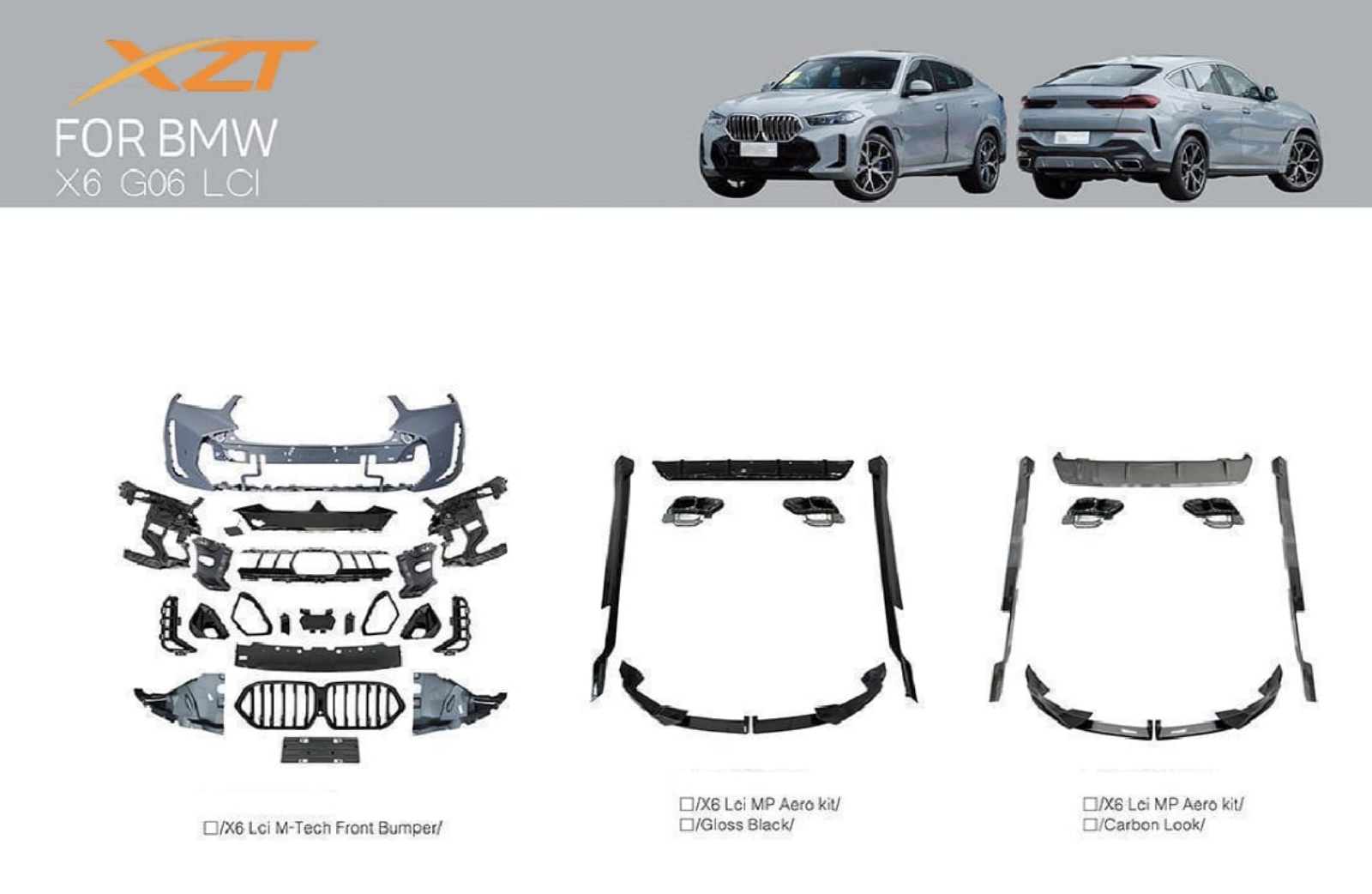 BMW X6 /G06 LCI BODYKIT