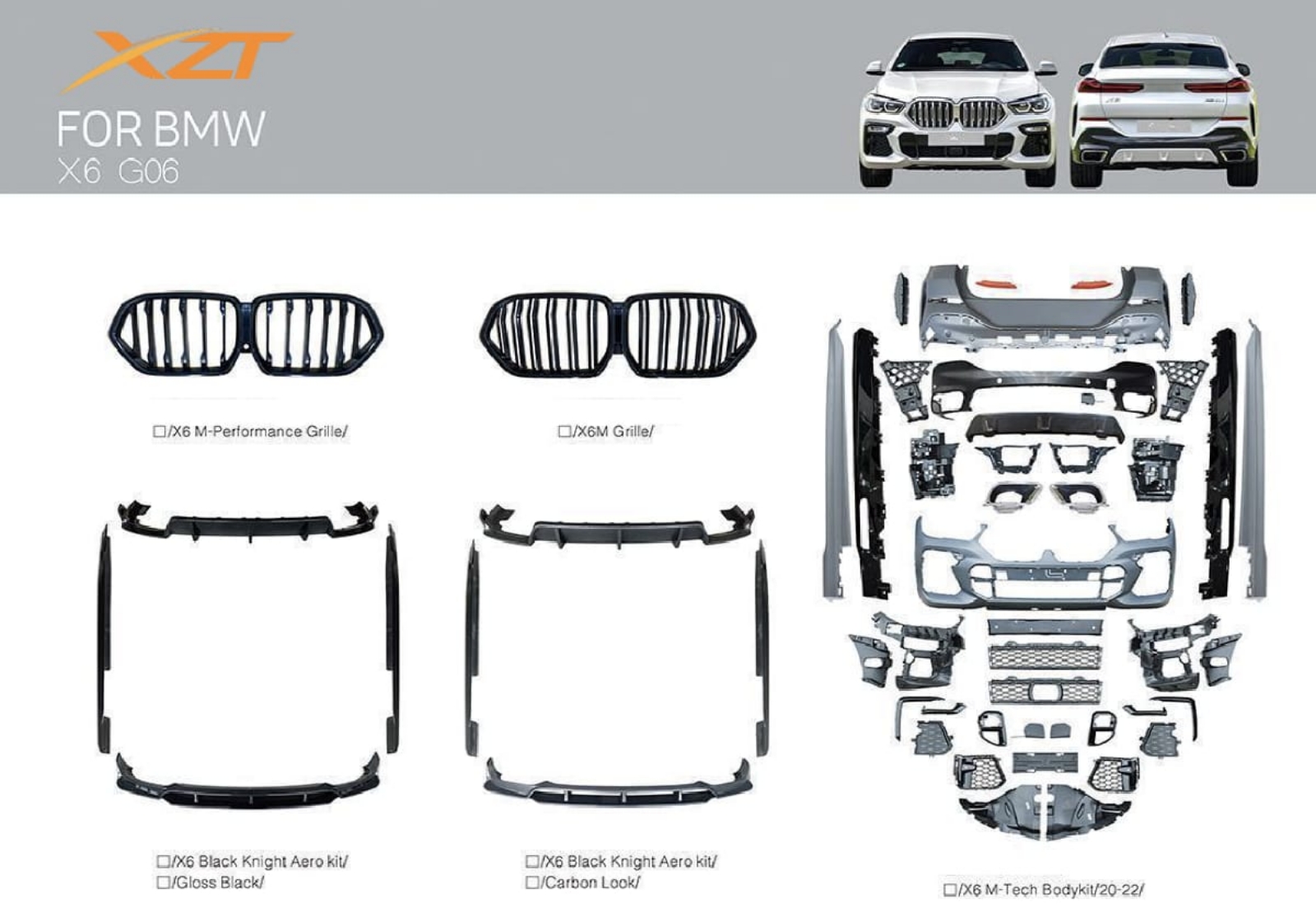 BMW X6/G06 BODYKIT