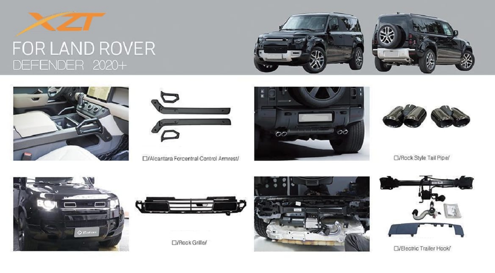 Range rover defender bodykit