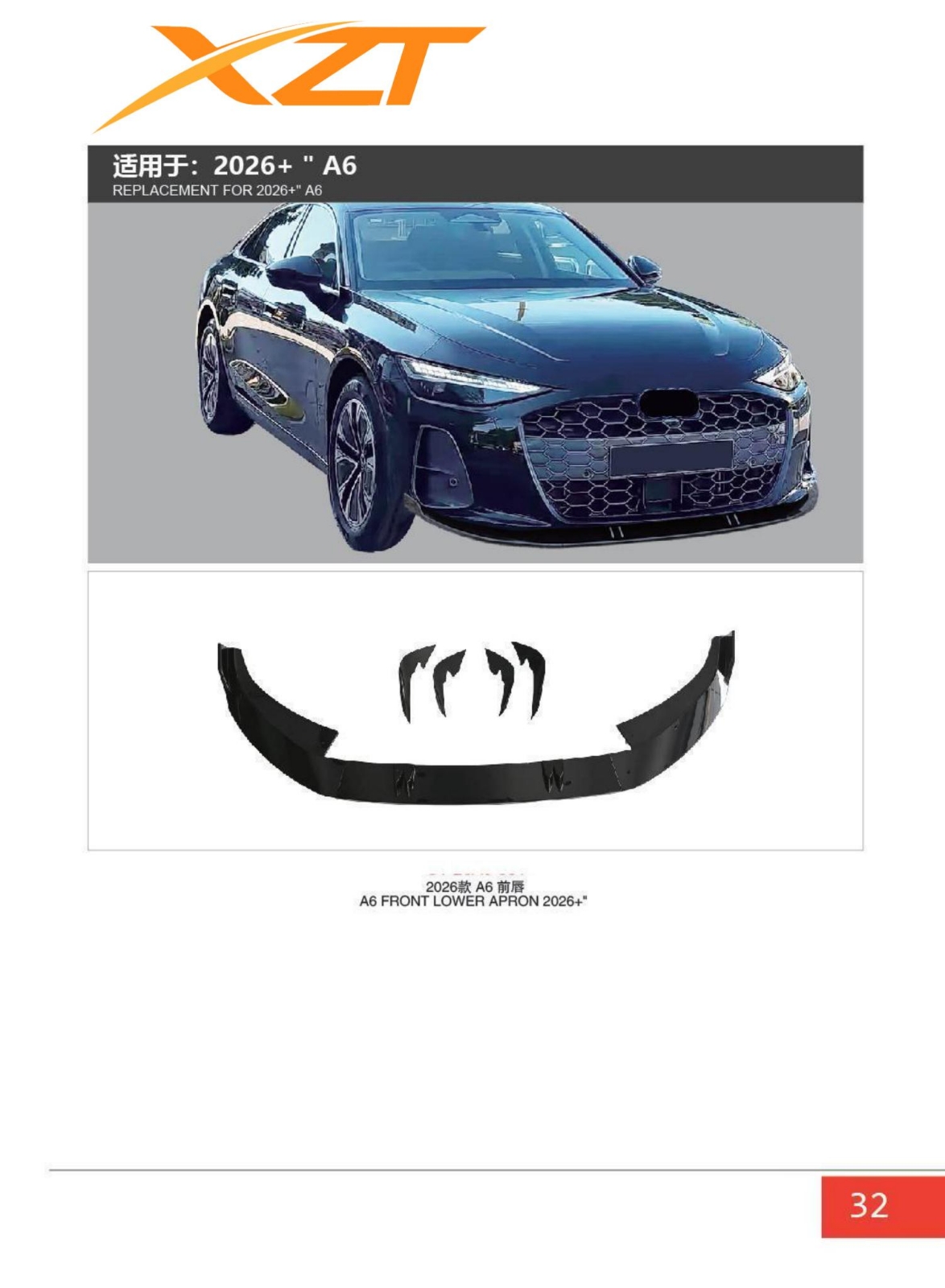 AUDI A6 2026+ Bodykit