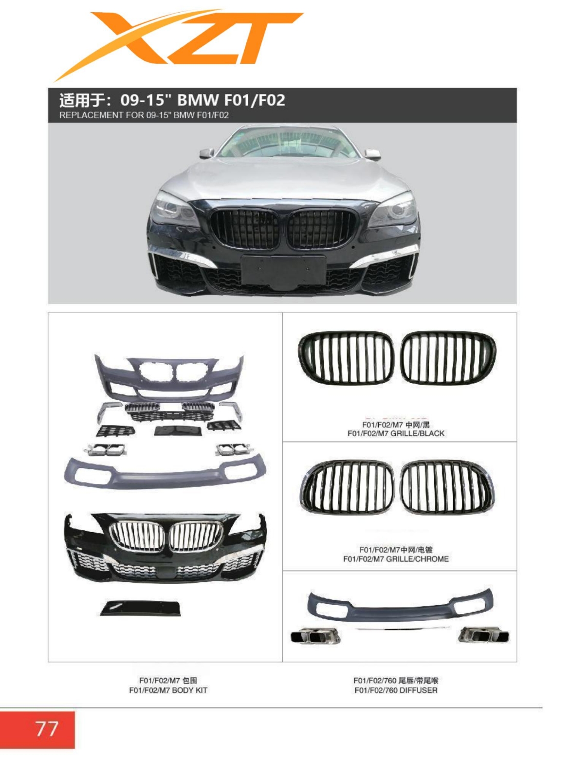 BMW F01/F02 09-15 BODYKIT