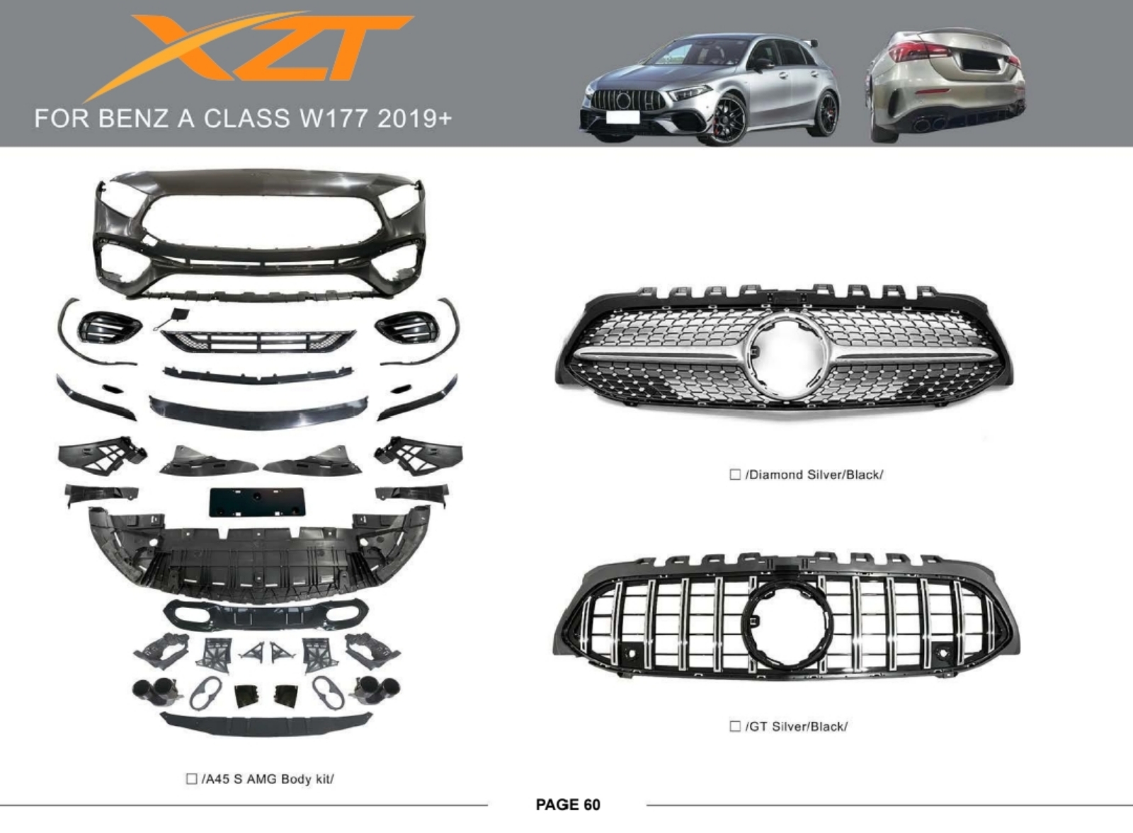 BENZ A CLASS W177 2019+ BODYKIT