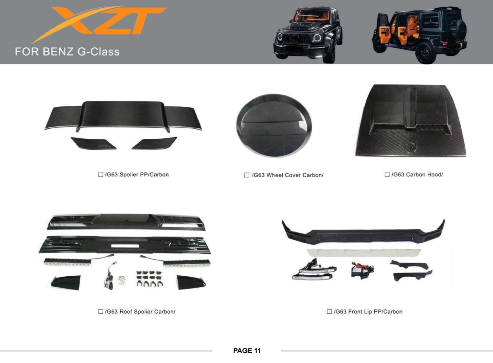 BENZ G-CLASS BODYKIT