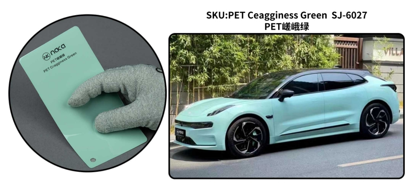 PET Ceagginess Green