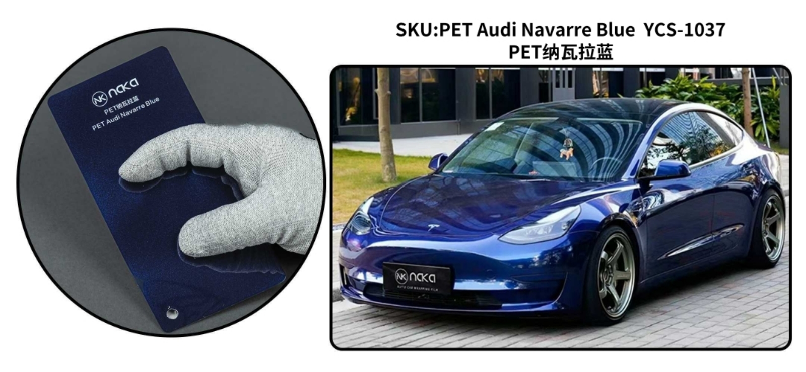 PET Audi Navarre Blue