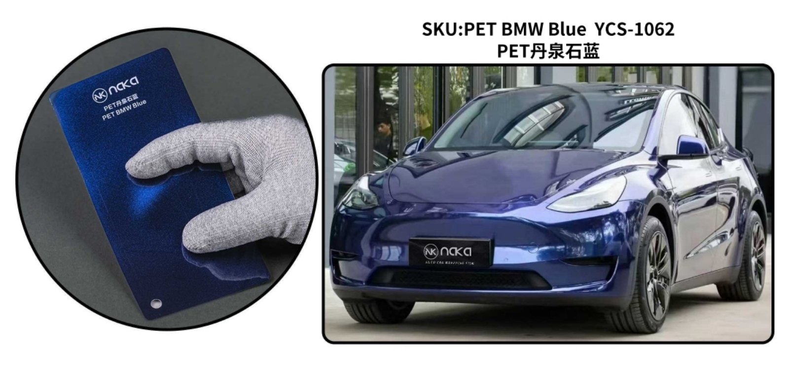 PET BMW Blue
