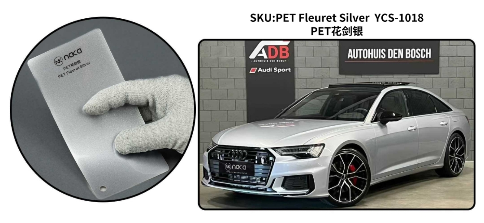 PET Fleuret Silver