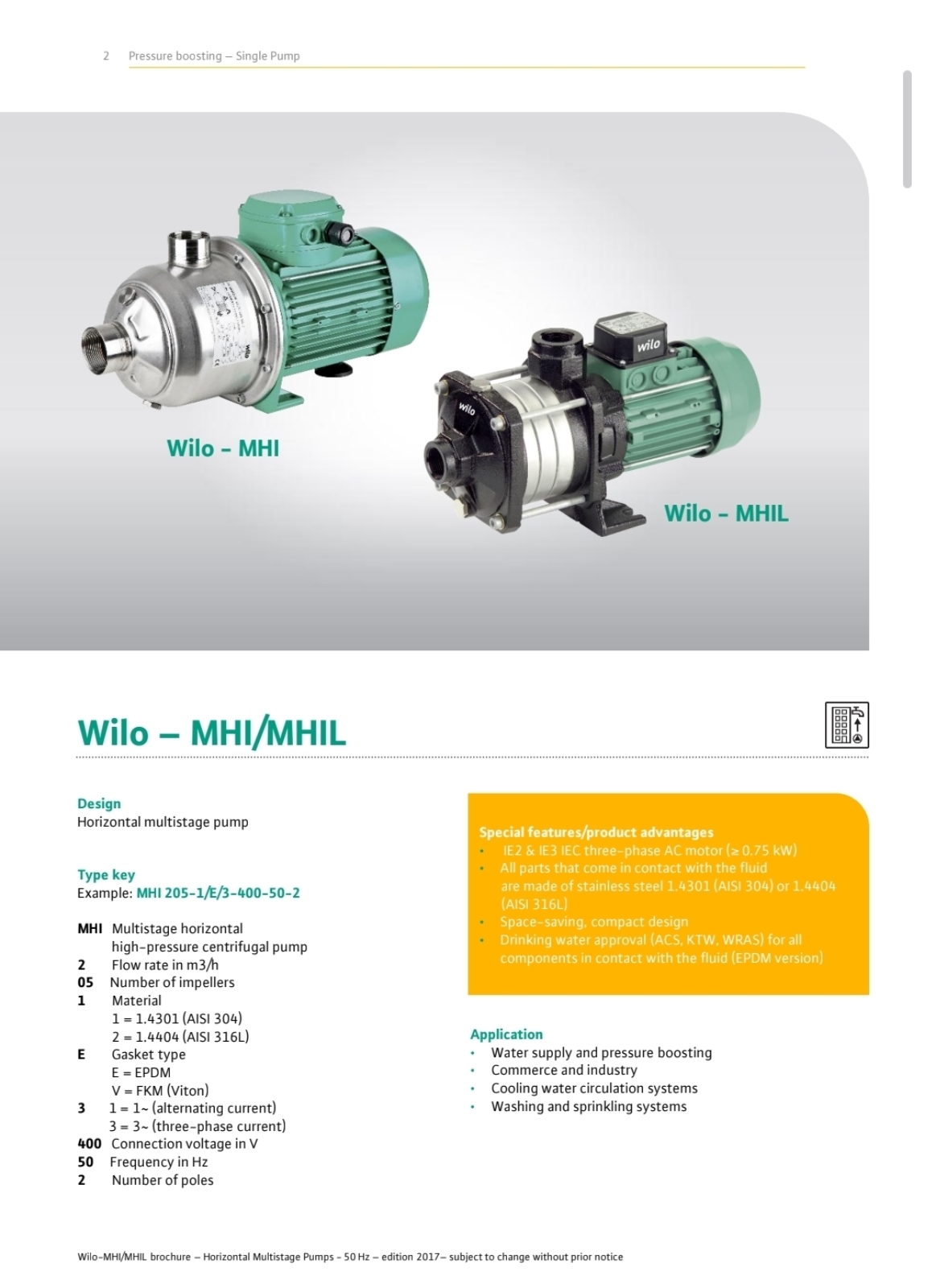 WILO PUMP
