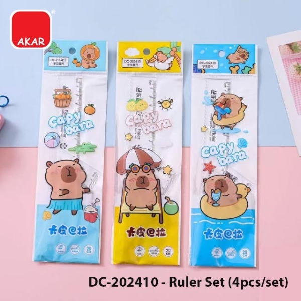DC-202410 - Cute Kids Geometry Ruler Set School Stationery Gift Stationery Set Desktop Stationery Selangor, Malaysia, Kuala Lumpur (KL), Semenyih Supplier, Suppliers, Supply, Supplies | V CAN (1999) SDN BHD