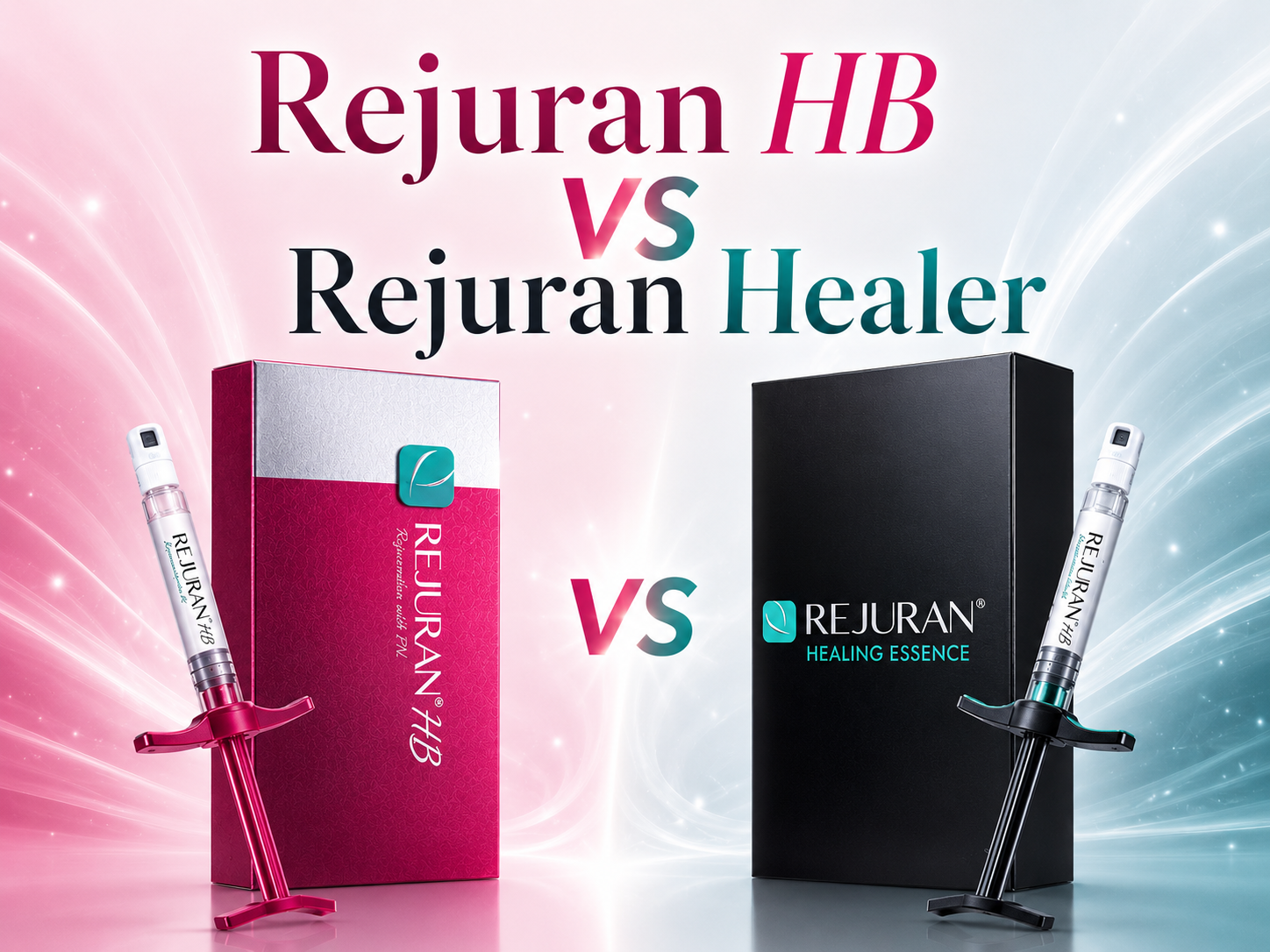 REJURAN HB VS REJURAN HEALER | KOTAK MERAH: KESAN LEBIH OPTIMUM DENGAN KURANG RASA SAKIT?