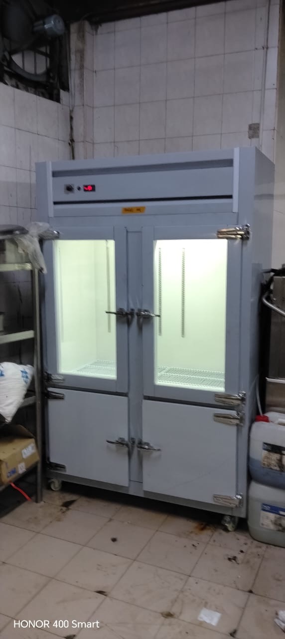 Second Hand 3 Doors Chiller And 4 Doors S/steel Chiller Freezer