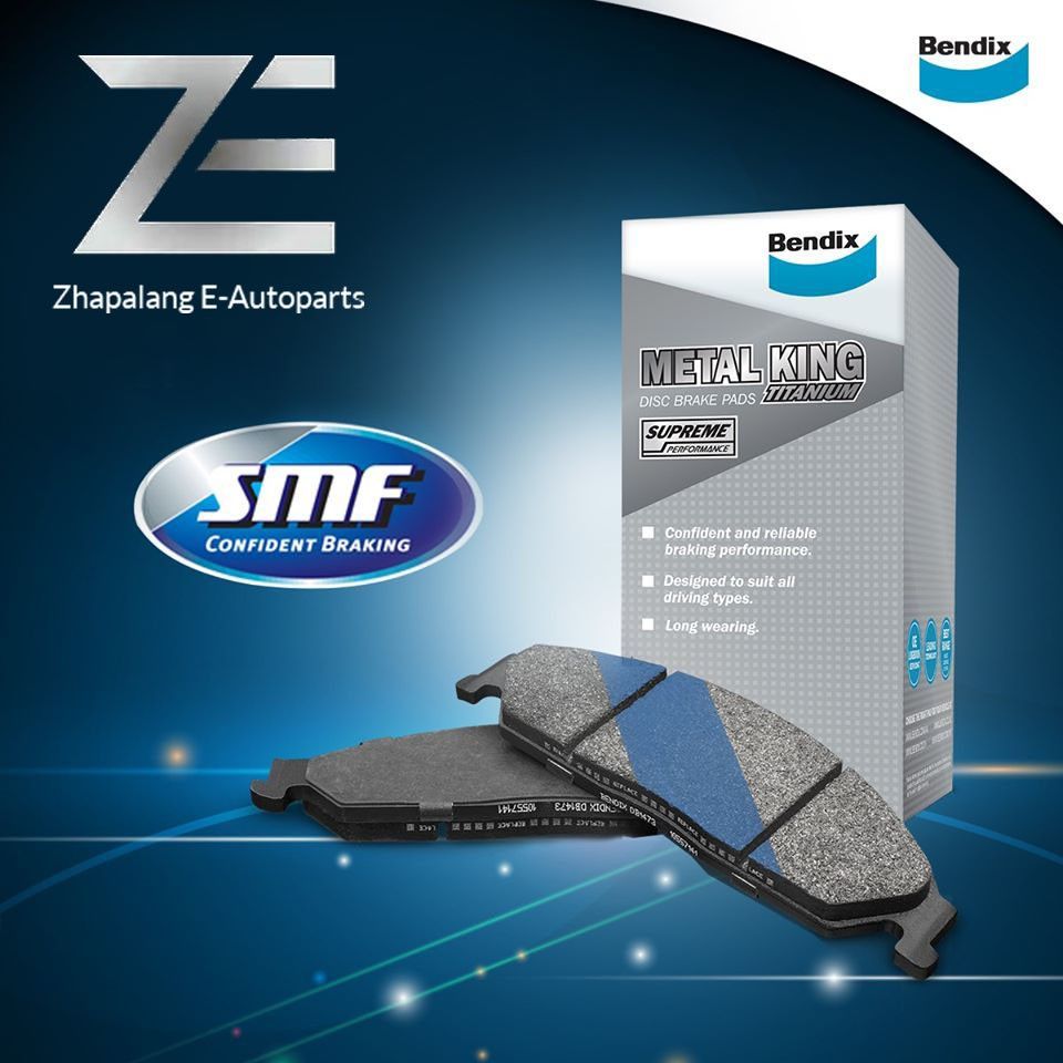 Bendix MKT Front Brake Pad Suzuki SX4 2006 – 2014 DB1232 Metal King Titanium