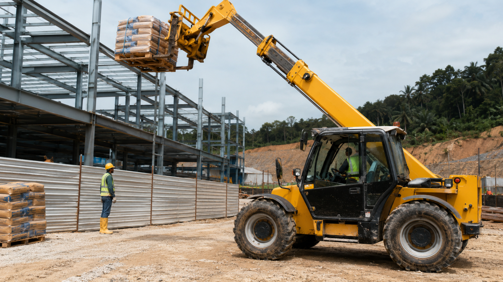 14M Telehandler Is Not Just “Higher” — Working Radius Is the Real Game Changer
