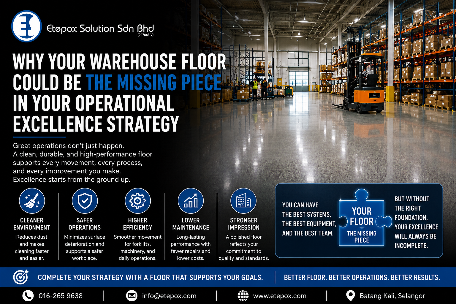 Why Your Warehouse Floor Could Be the Missing Piece in Your Operational Excellence Strategy