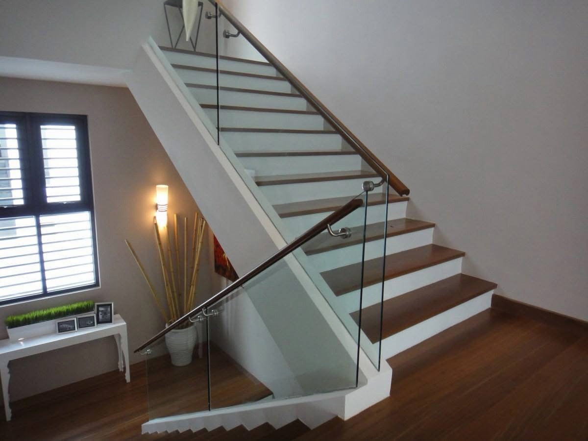 Concealed Glass Staircase Railing