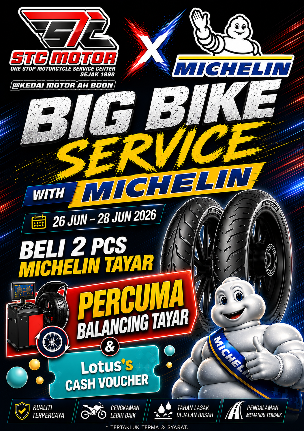 < 26 - 28 JUN 2026 > BIG BIKE SERVICE WITH MICHELIN