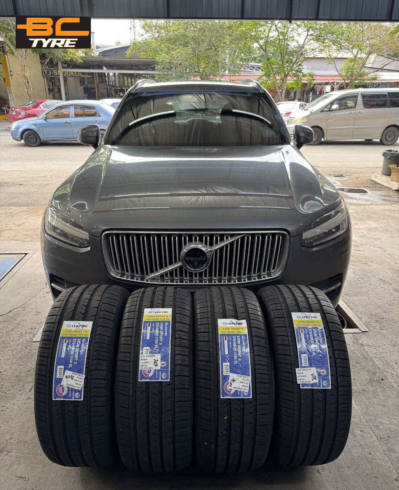 🚗💥 Volvo XC90｜更换完成！275/45R20 Leao Lion Sport 3 💥🚗_194716062026