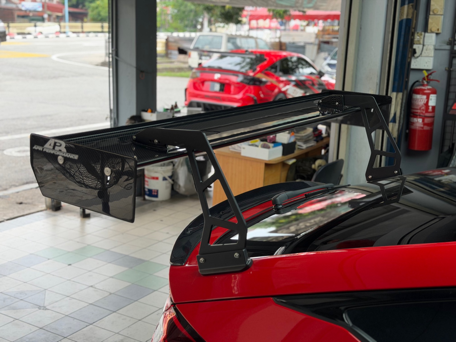 AR DESIGN GTC-250 SWAN NECK 67’ DRY CARBON GT WING SPOILER