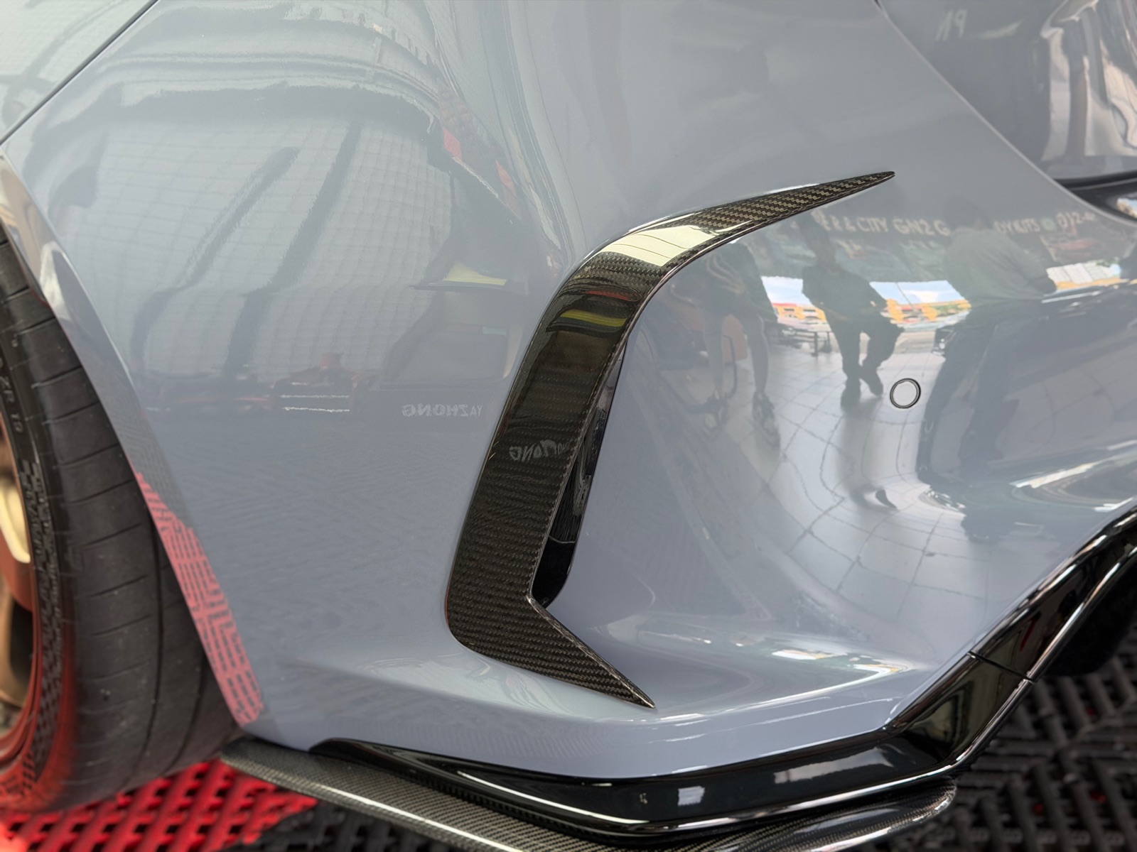 CMST V1 DRY CARBON REAR CANARD