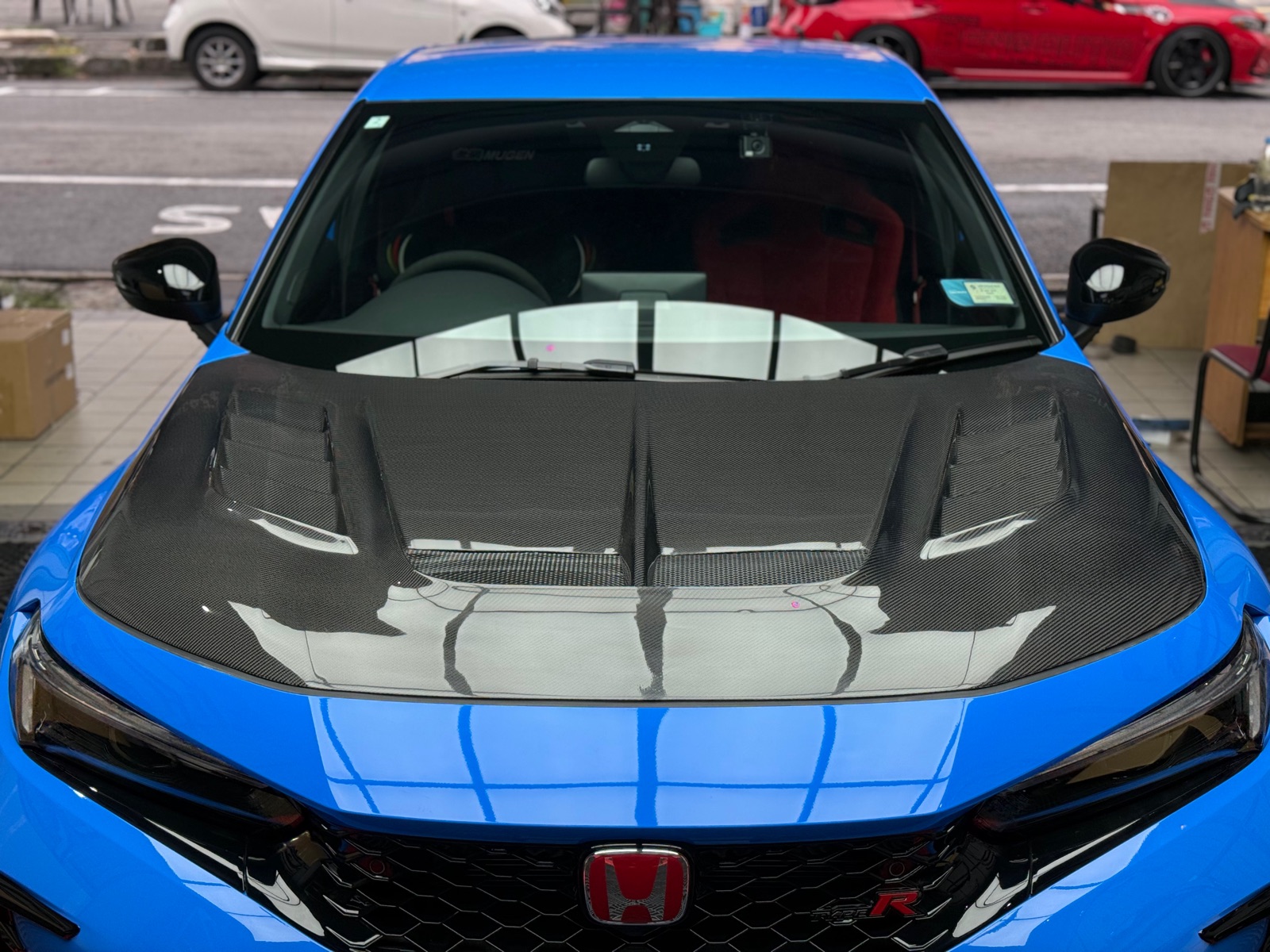 VRS DESIGN CARBON FRONT BONNET