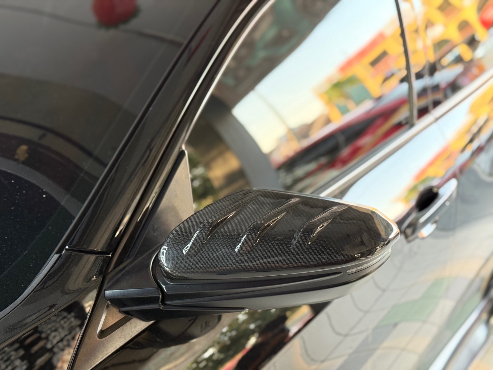 MUG DESIGN CARBON SIDE MIRROR COVER