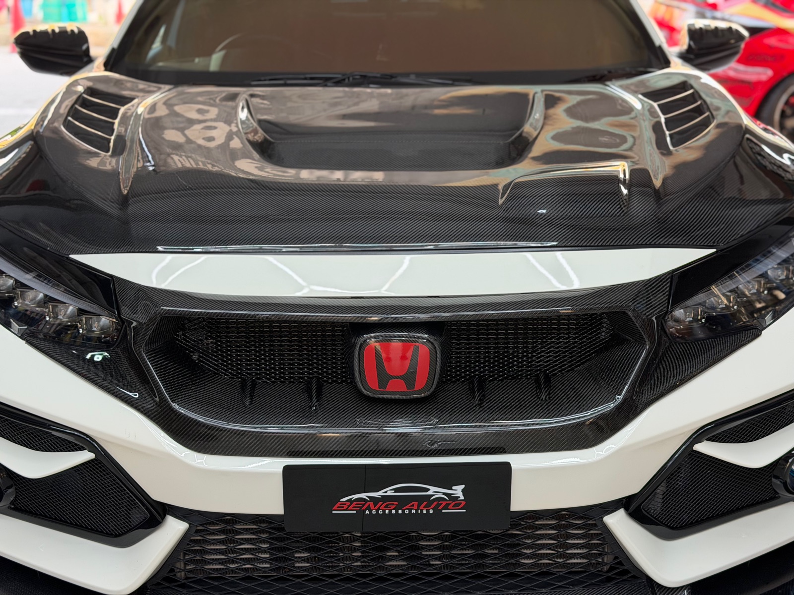 JS’ RACING DESIGN CARBON FRONT GRILL