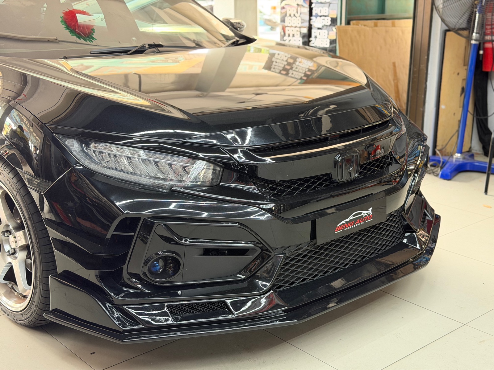 FK8 TYPE R EVS FRONT LIPS