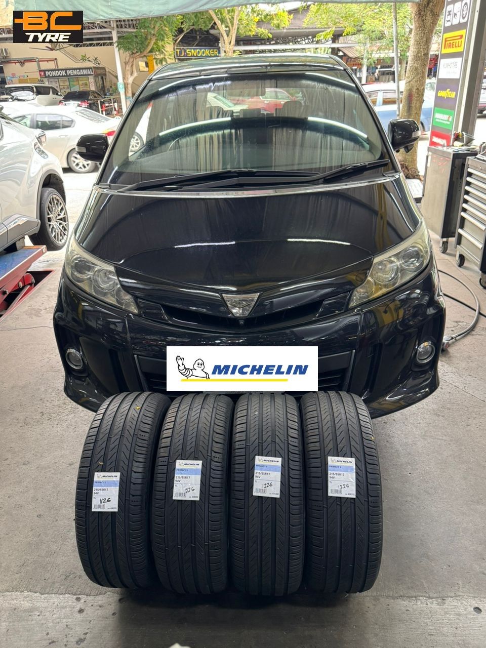 🚐✨ Toyota Estima 升级 Michelin Primacy 5 215/55R17🛞💯_101717062026