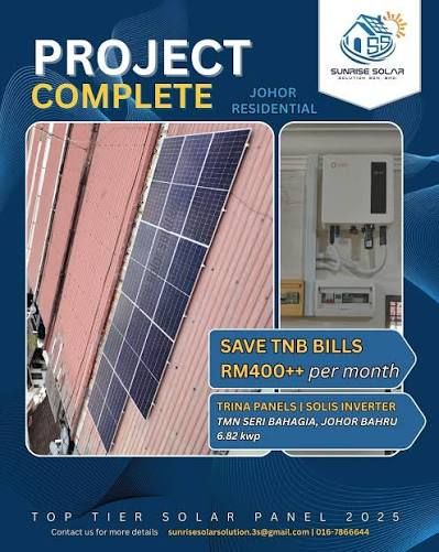 Sunrise Renewables Malaysia | Solar Komersial Selangor, Smart Energy Storage & ATAP Solar