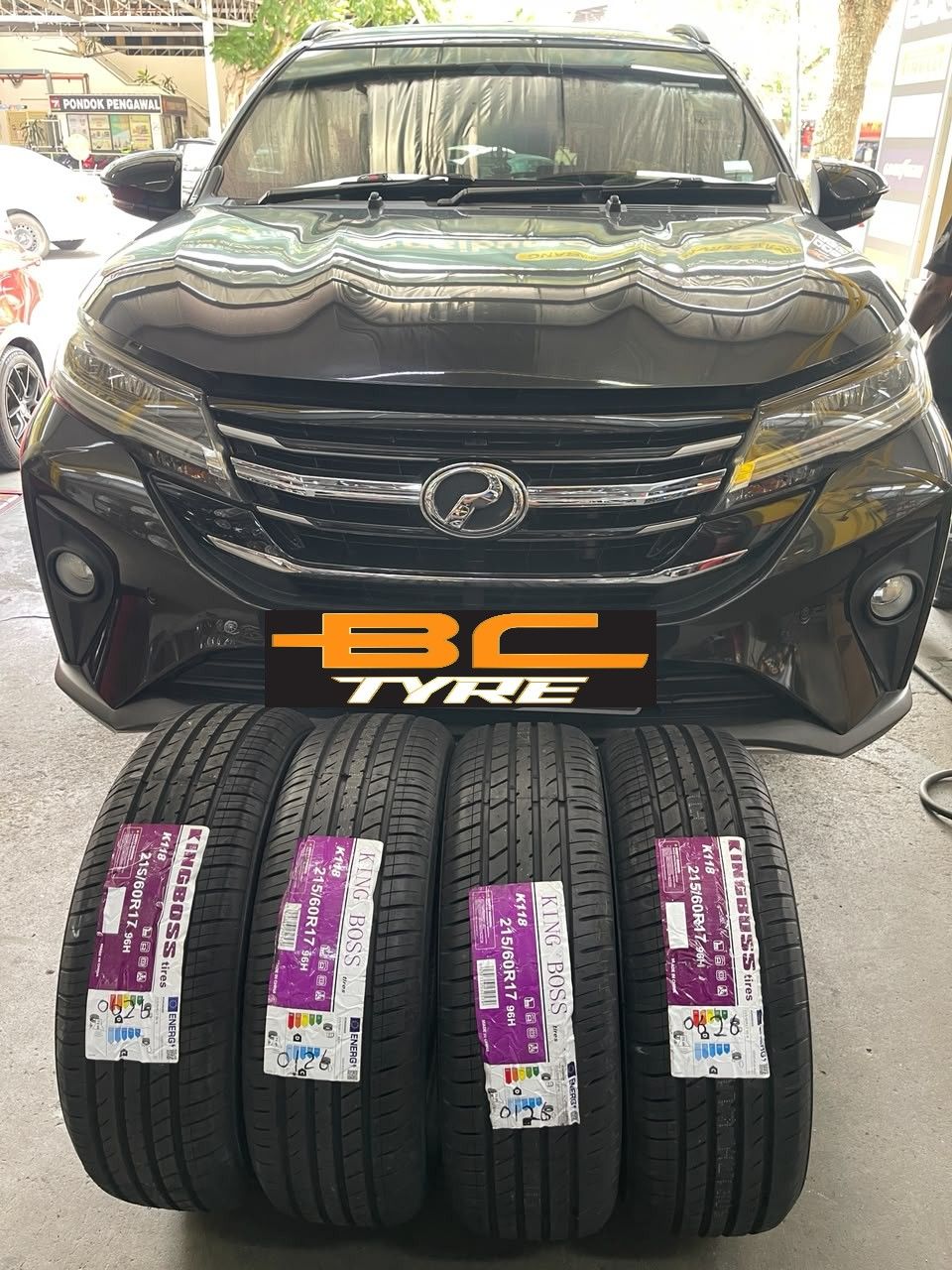 🚗🔥 Perodua Aruz🛞215/60R17 KINGBOSS K118 🔥🚗_191217062026
