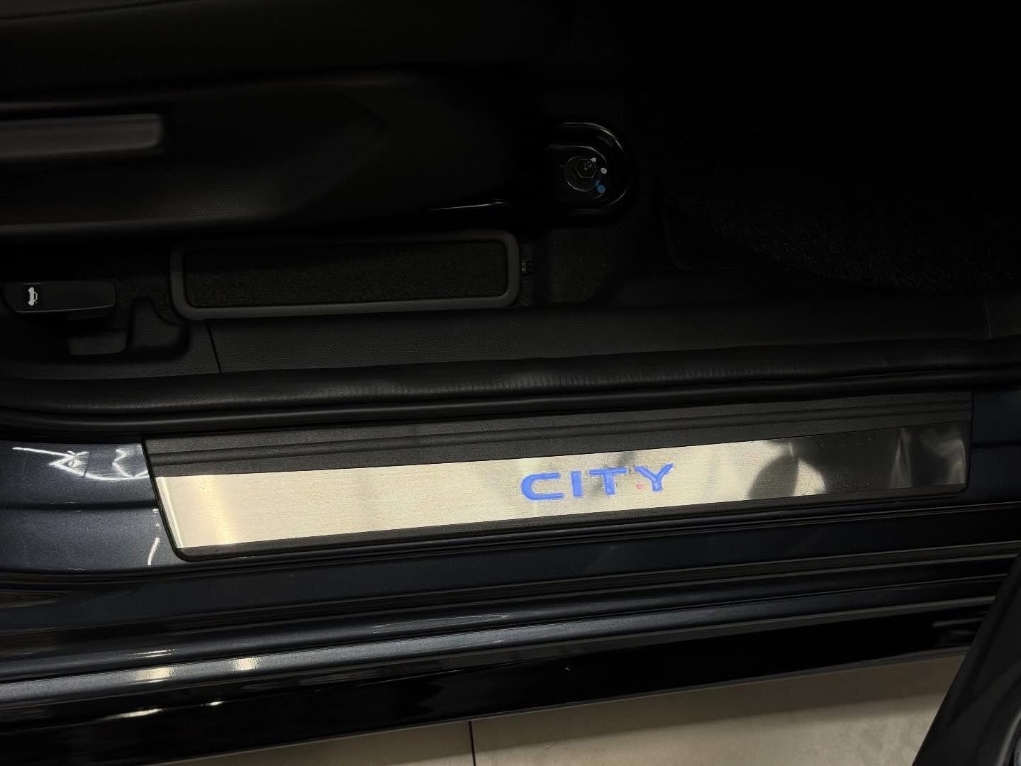 CITY WORDING LED SIDE STEEL PLATE
