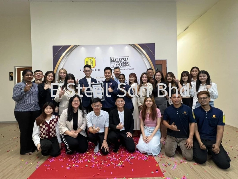 The Malaysia Book of Records Approved Stainless Steel Supplier