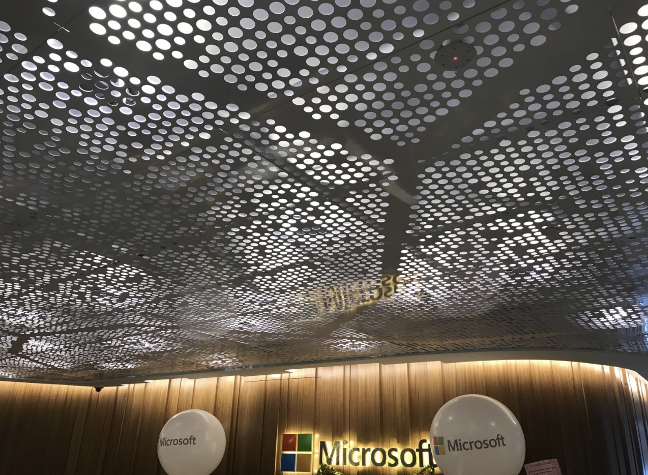 Benefits of Perforated Aluminium Ceilings