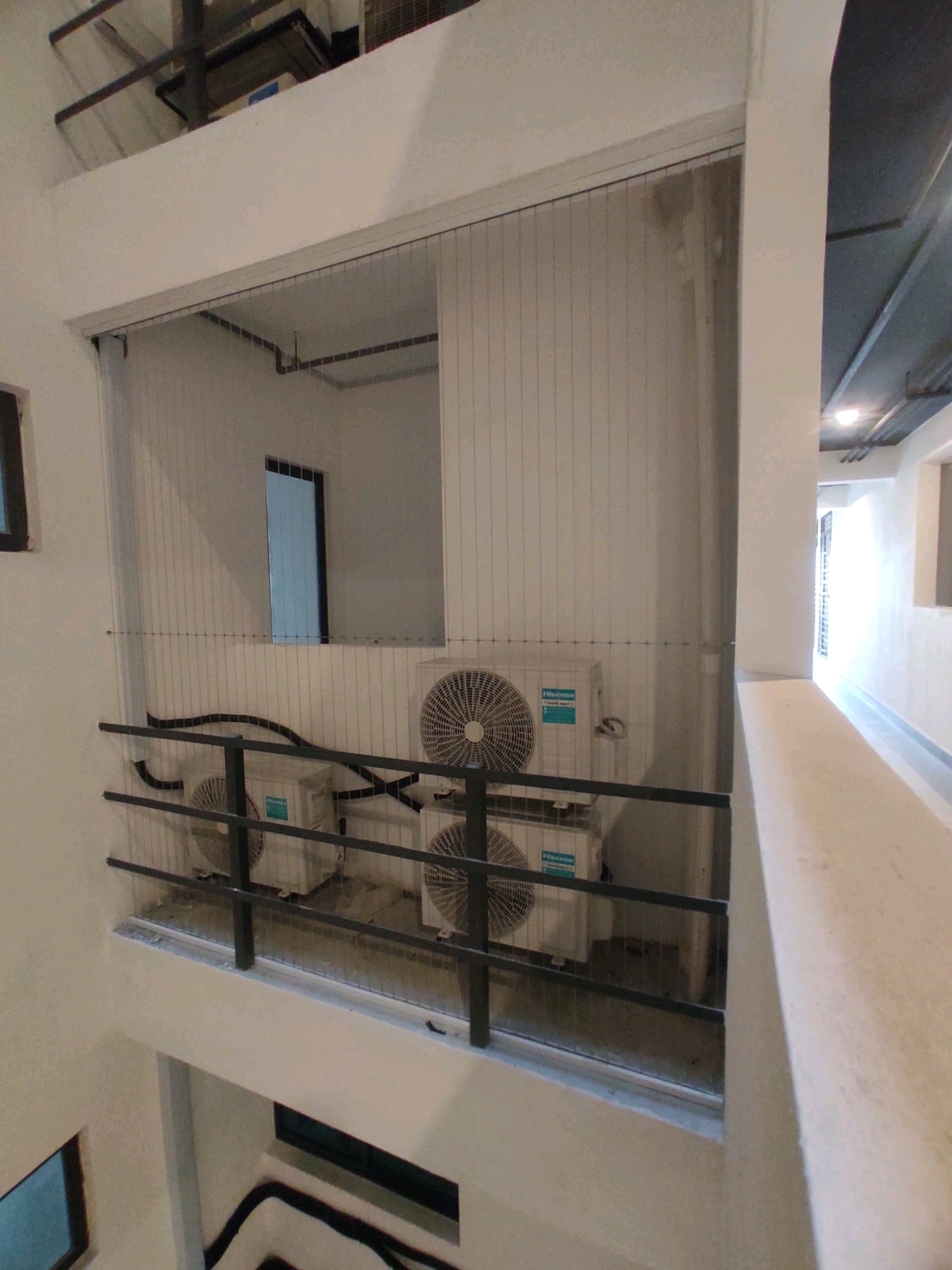Invisible grille done at Vierra Residence