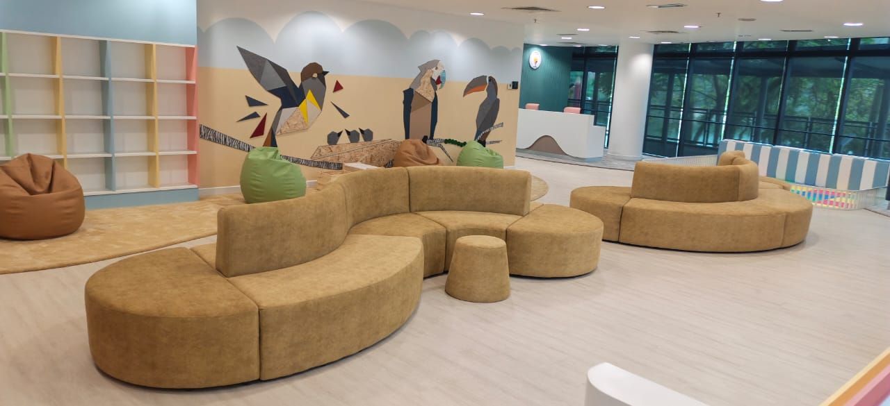 Custom-Made Special Shape Sofa Supply & Delivery at Pustaka Raja Tun Uda, Shah Alam, Selangor