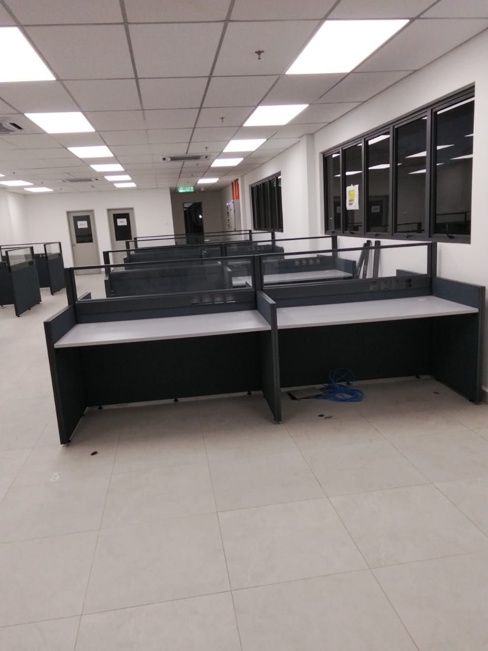 Supply & Installation of Partition Workstations, Office Furniture, Cabinets and Chairs at Bandar Bukit Beruntung, Rawang, Selangor